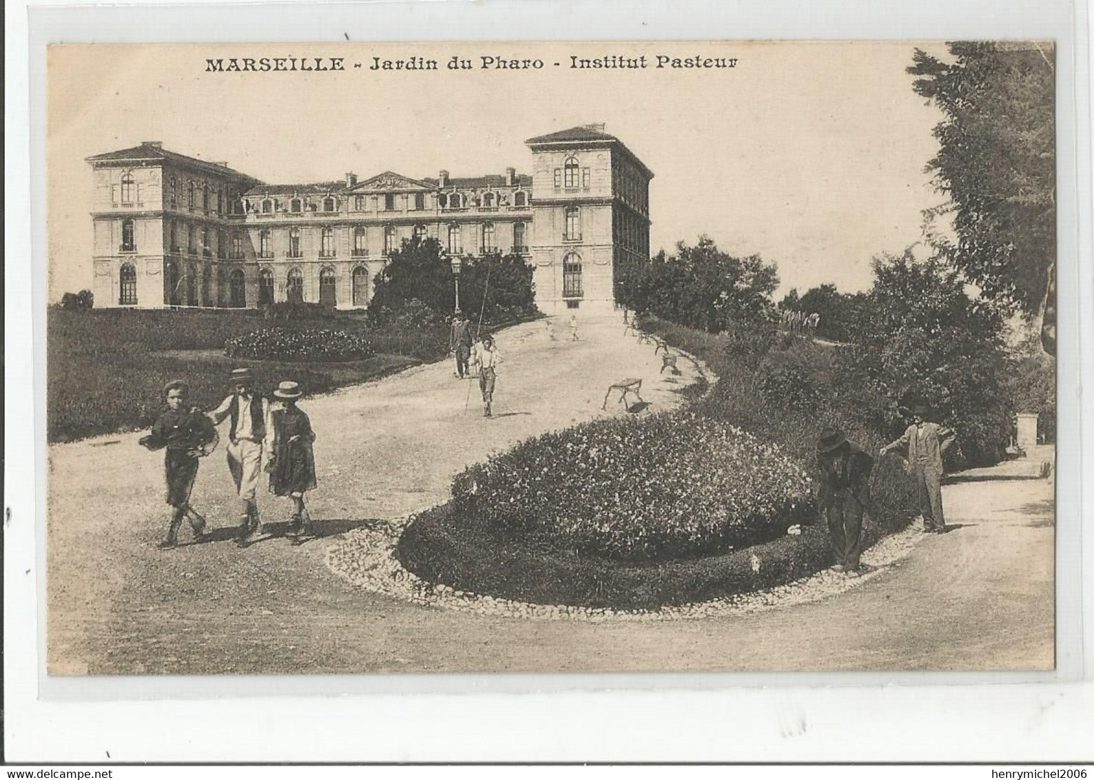 13 Marseille Jardin Du Pharo Institut Pasteur - Ohne Zuordnung