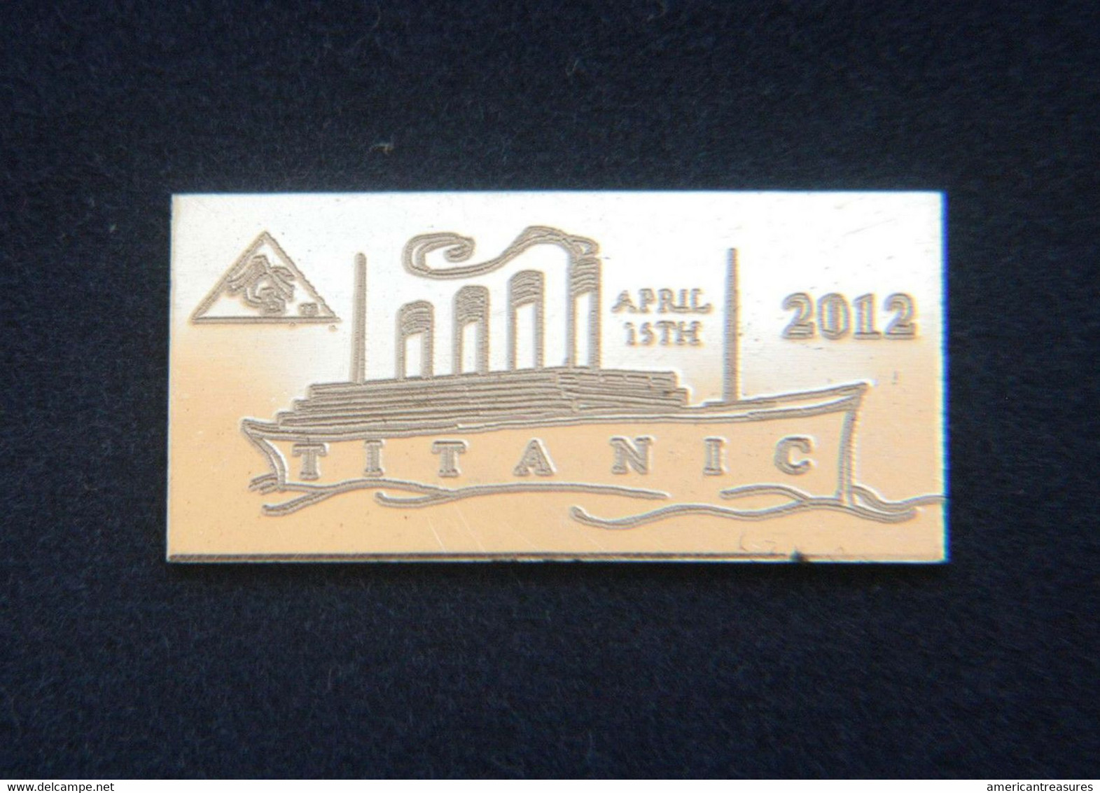 USA TITANIC 1 Gram .999 Fine Silver Art Bar - Uncirculated - Sealed COA - RARE - Autres – Amérique
