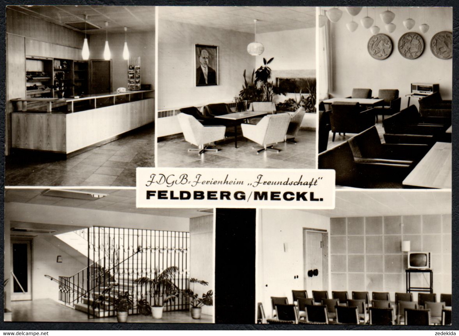 F2318 - Feldberg FDGB Heim Freundschaft - Verlag Rotophot - Feldberg