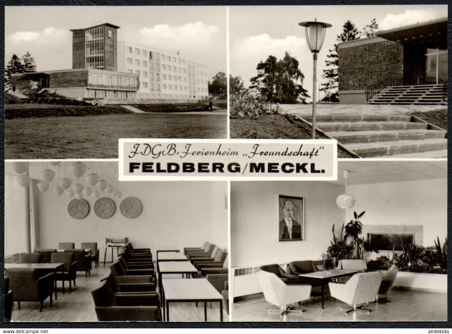 F2319 - Feldberg FDGB Heim Freundschaft - Verlag Rotophot - Feldberg