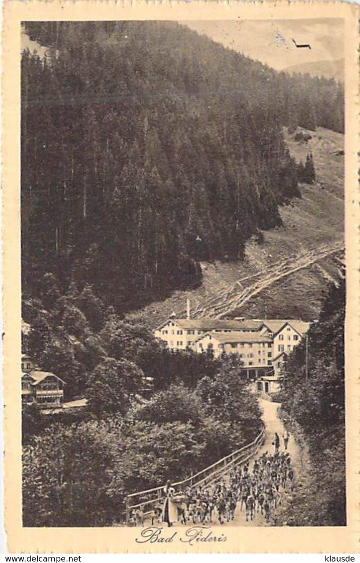 Bad Fideris - Panorama 1915 - Fideris