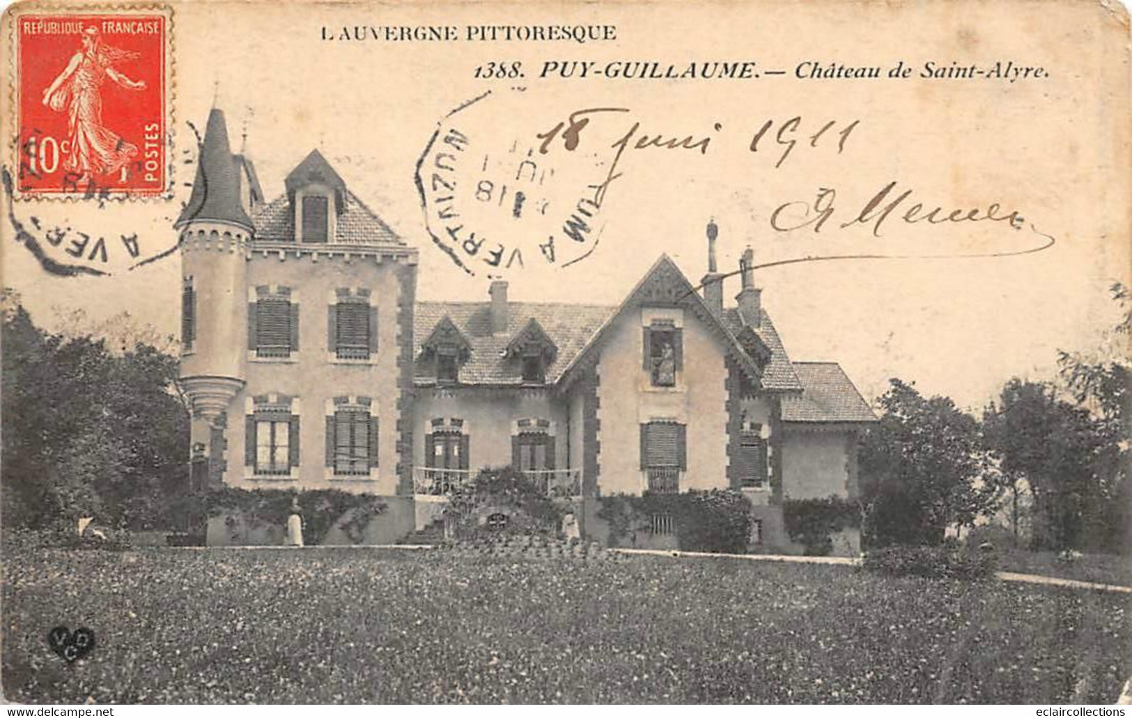 Puy-Guillaume     63         Château De Saint Alyre          (voir Scan) - Autres & Non Classés