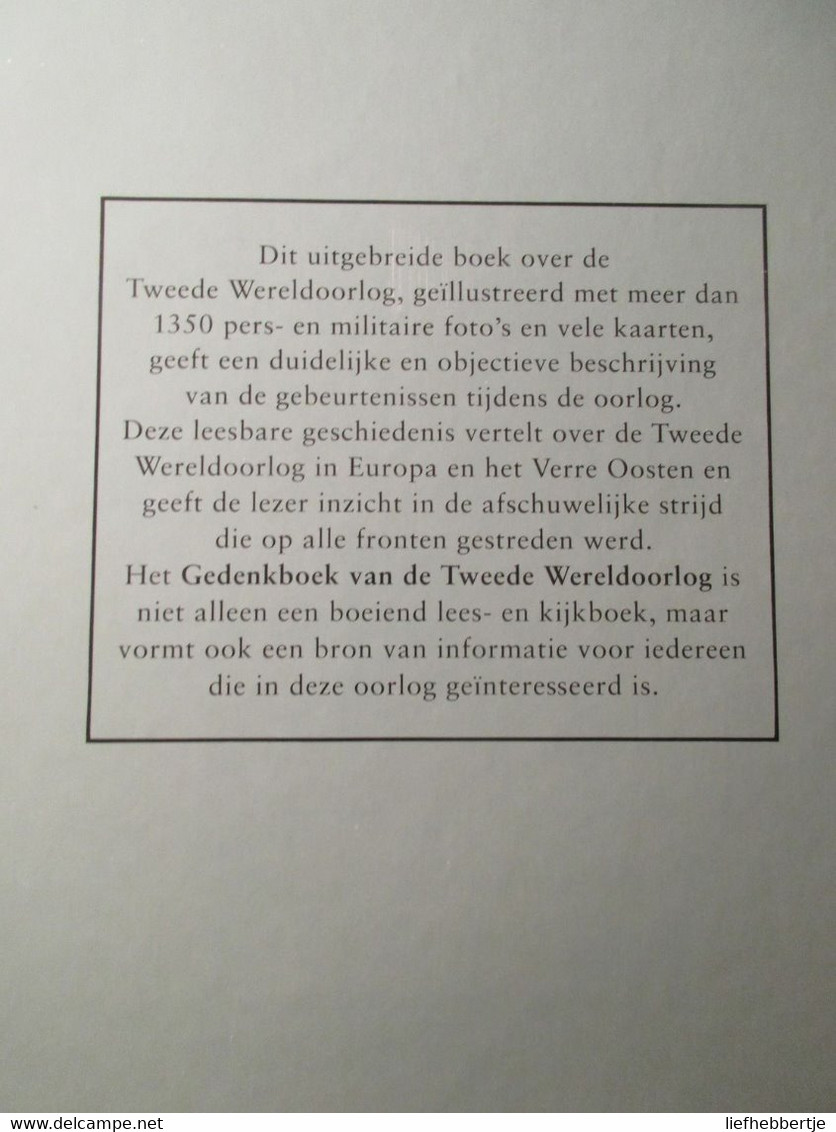 Gedenkboek van de tweede wereldoorlog - door Ivor Matanle - 1995 - WO II