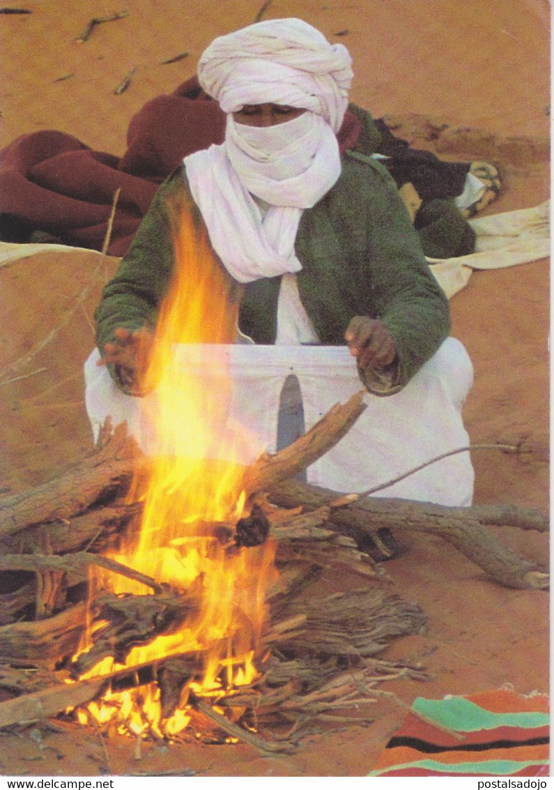 (MAR116) SAHARA. TOUAREG KEL- AJJER - Westelijke Sahara