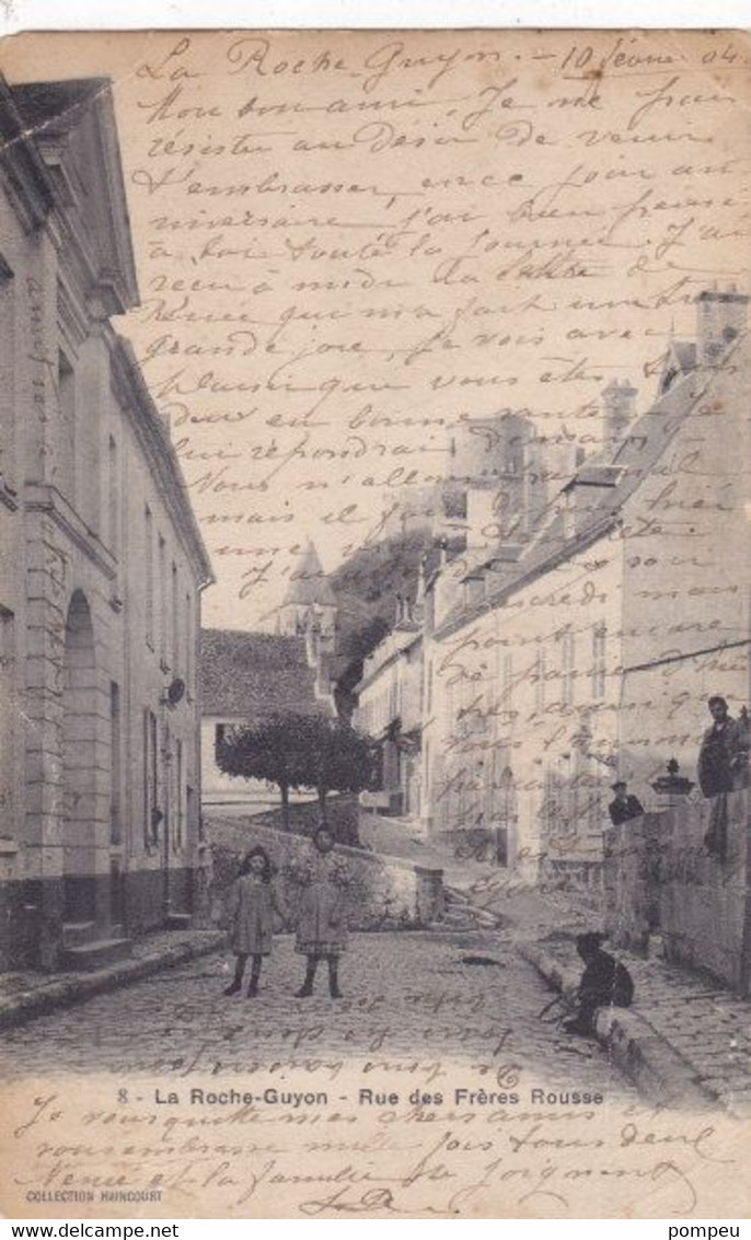 QM - LA ROCHE-GUYON - Rue Des Frères Rousse - 1904 - La Roche Guyon