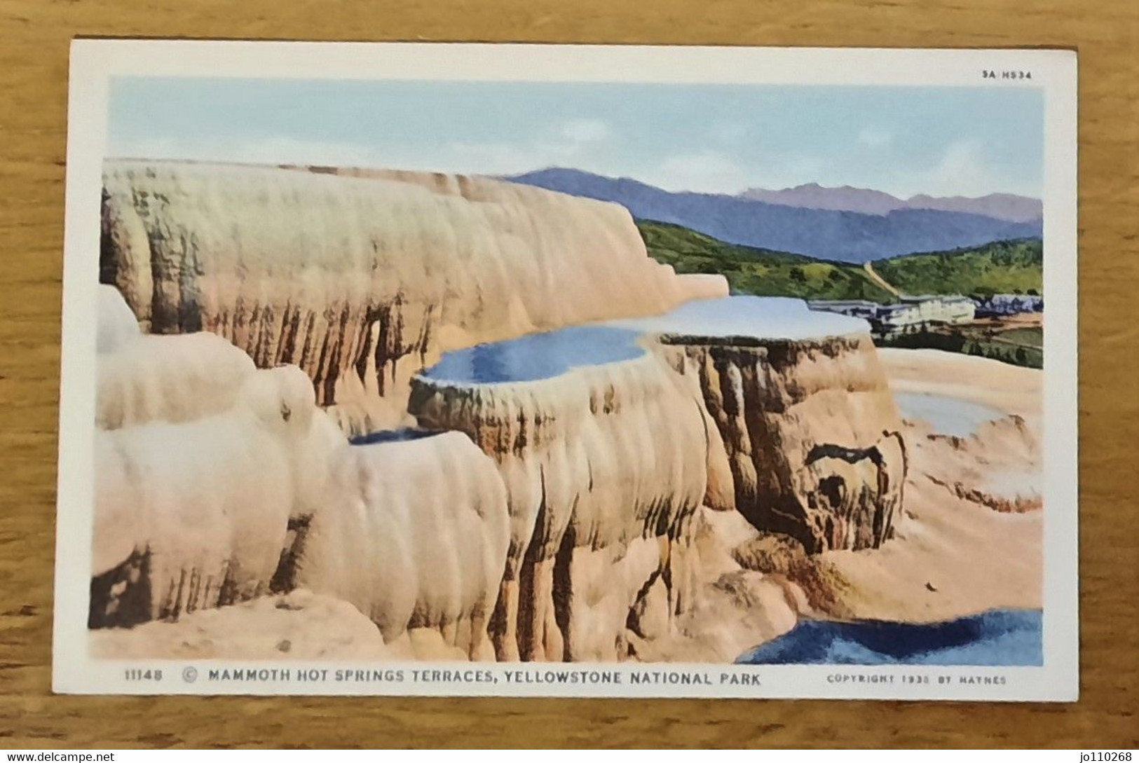 10072 Mammoth Hot Springs Terraces Yellowstone National Park - Yellowstone