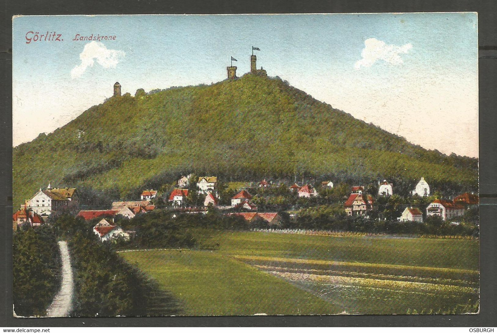 GERMANY / SILESIA. POSTCARD. GORLITZ LANDSKRONE. BRUNO SCHOLZ. L G L. - Goerlitz