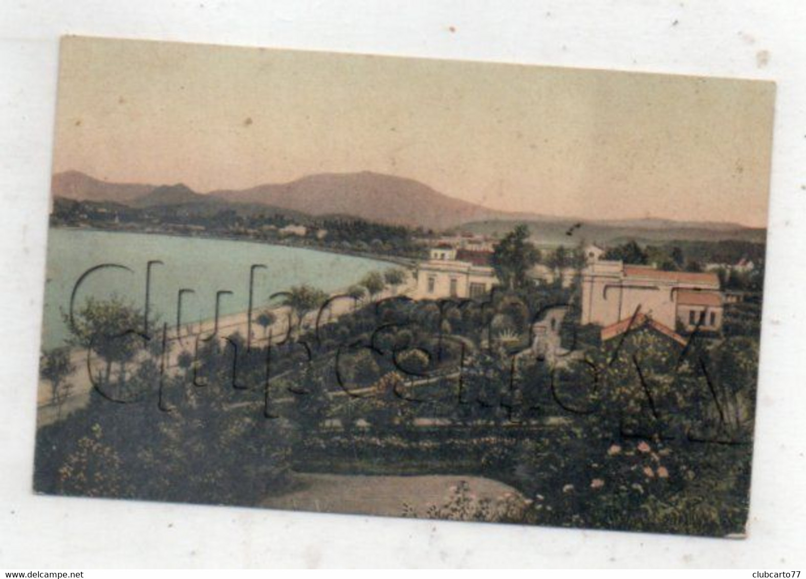 Corfou (Grèce, Îles Ioniennes) : Le Casino Et Le Boulevard Elisabeth En 1910 (animé) PF. - Grecia