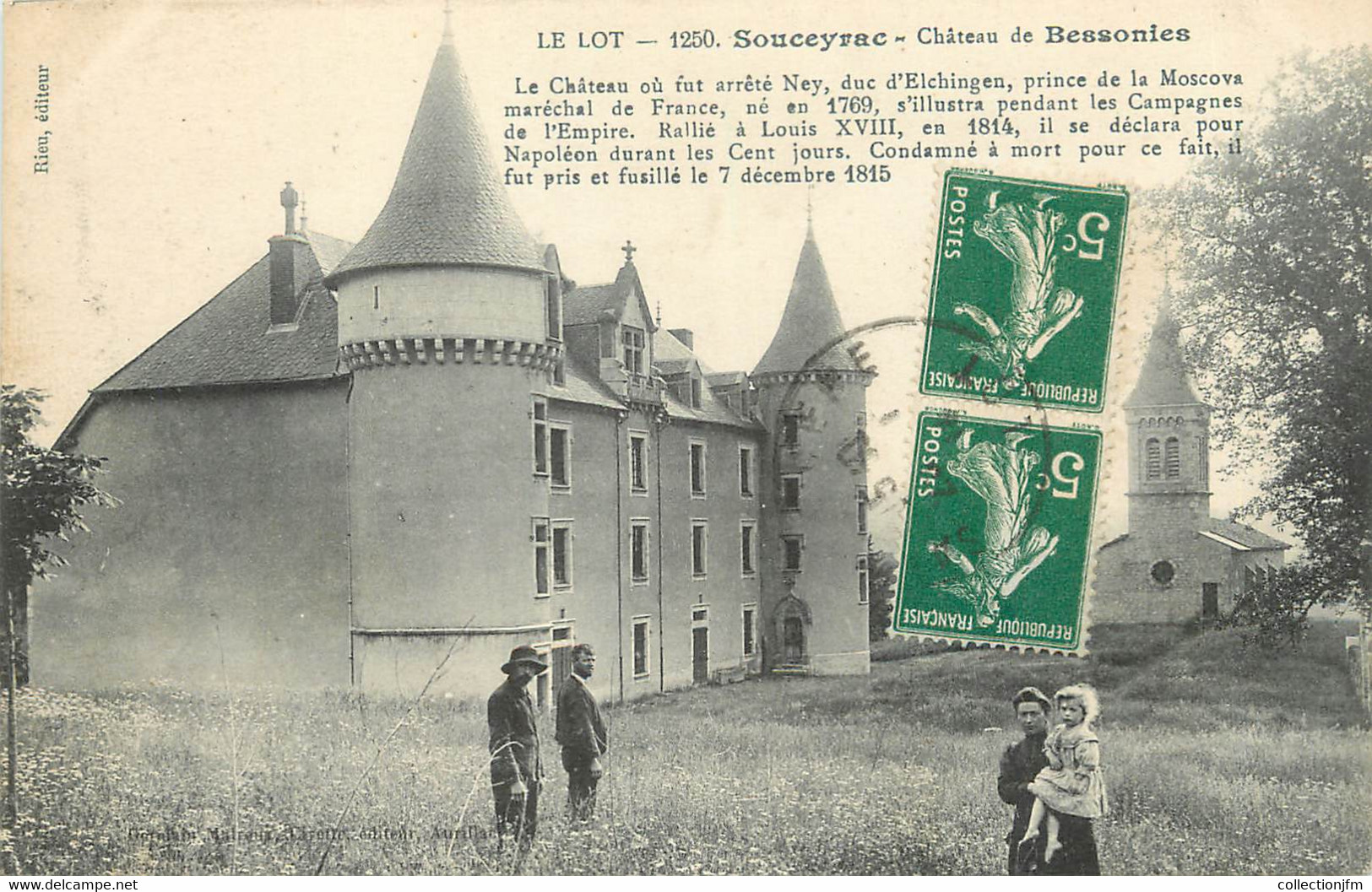 / CPA FRANCE 46 "Souceyrac, Château De Bessonies" - Sousceyrac