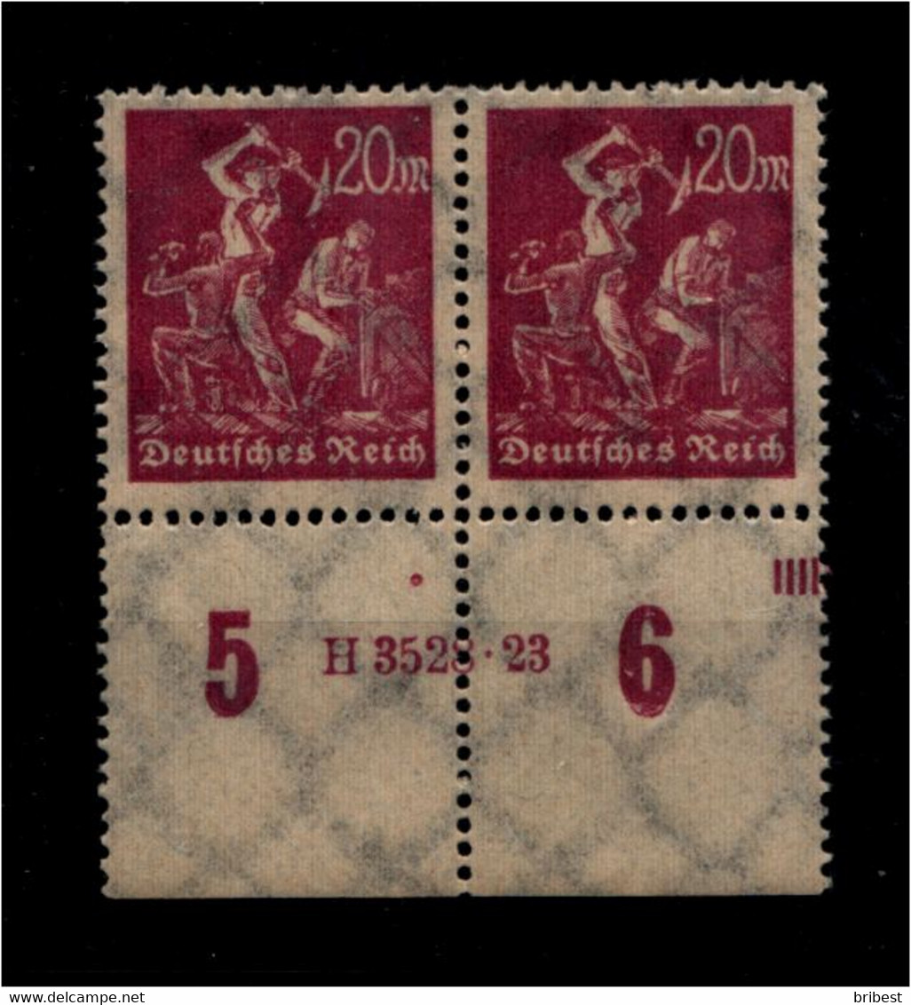 DEUTSCHES REICH 1923 Nr 241 Mit Hausauftragsnummer (94647) - Sonstige & Ohne Zuordnung