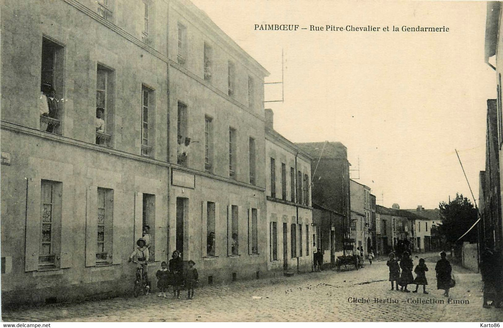 Paimboeuf * La Gendarmerie Nationale , Rue Pitre Chevalier - Paimboeuf