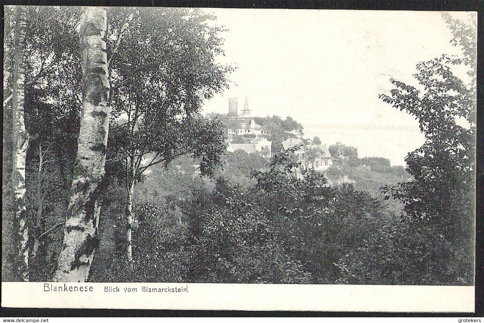 BLANKENESE Blick Vom Bismarckstein * Ca 1910 - Blankenese