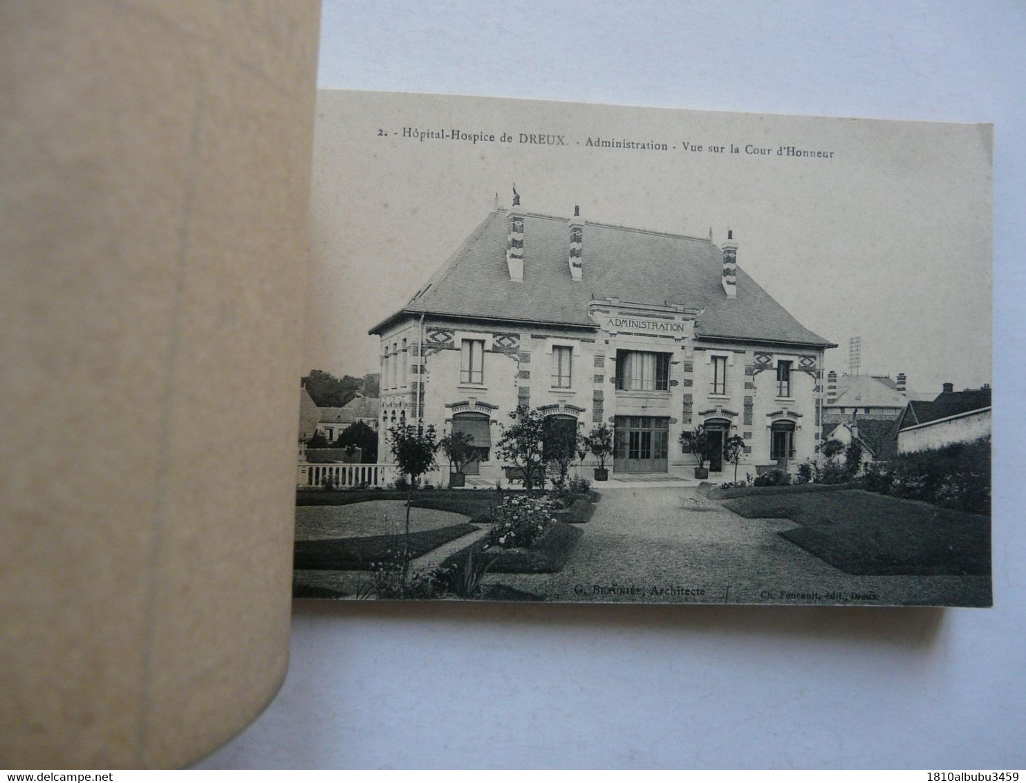 CARNET DE 12 CARTES POSTALES - VILLE DE DREUX (Eure-et-Loir) - Inauguration De L'Hôpital-Hospice 1913 - Loigny
