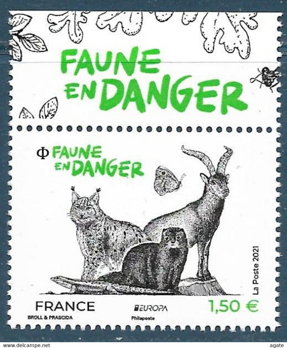 Faune En Danger BDF (2021) Neuf** - Unused Stamps