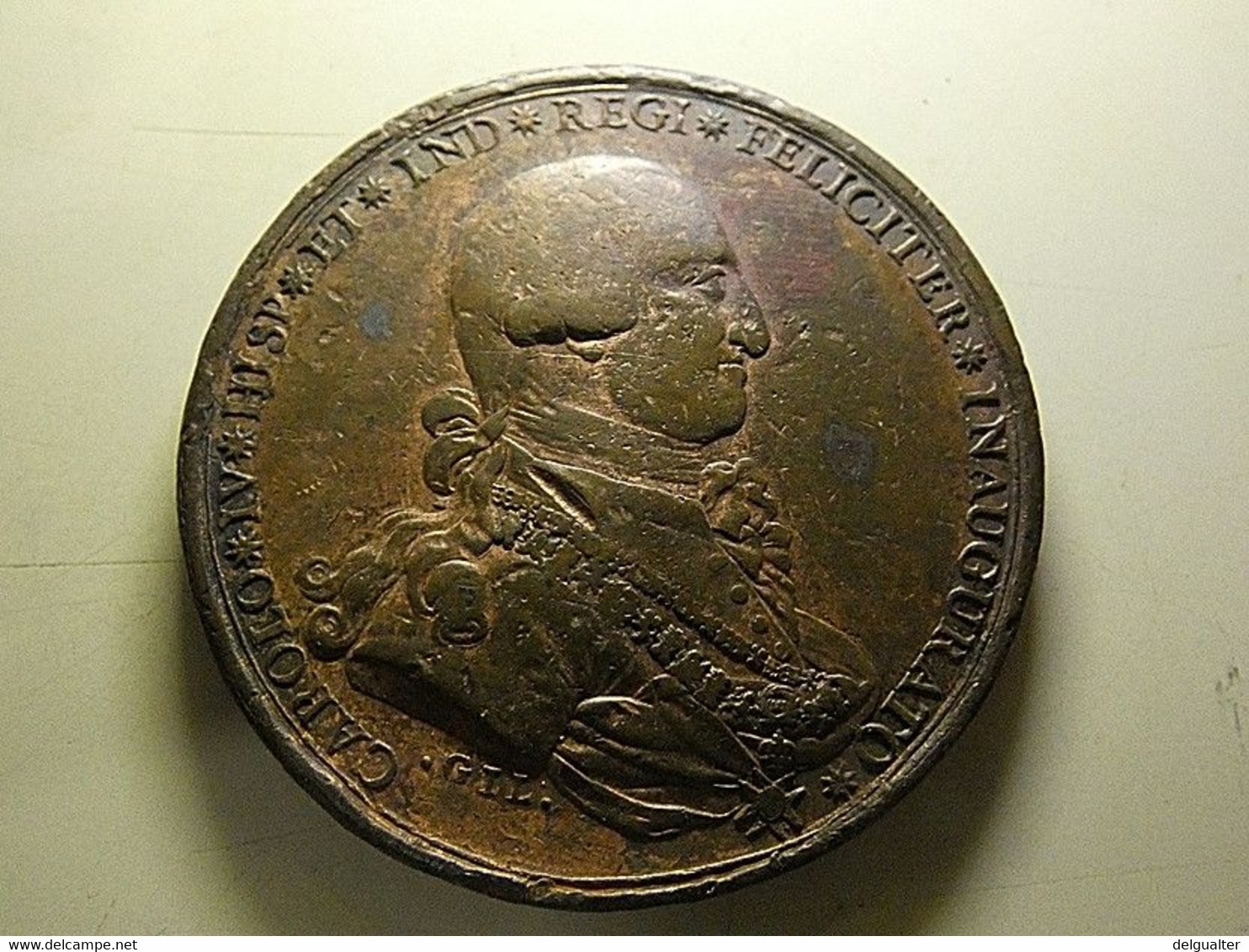 Medal 1789???? Carolo IV - Non Classés