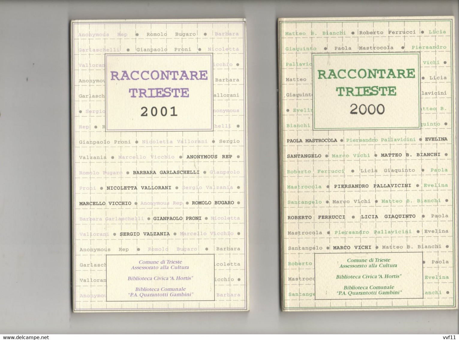 RACCONTARE TRIESTE 2000 - 2001 - Altri & Non Classificati