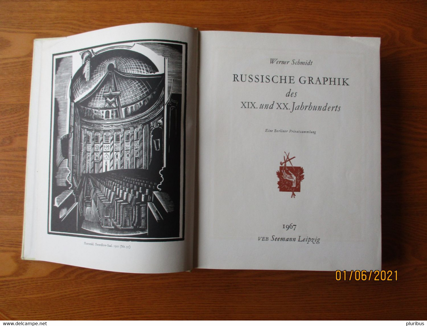 1967  RUSSISCHE GRAPHIK DES XIX UND XX JHRHUNDERTS , W. SCHMIDT , RUSSIAN ART BOOK, O - Arte