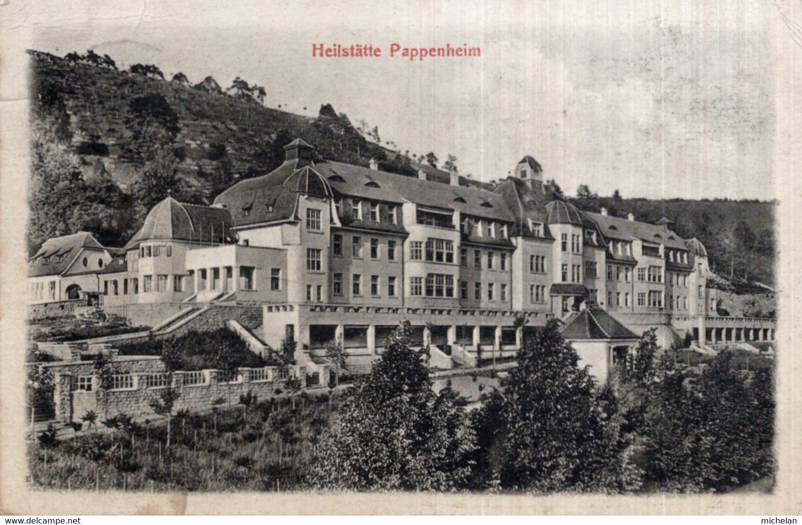 CPA   ALLEMAGNE---HEILSTATTE PAPPENHEIM---1912 - Pappenheim