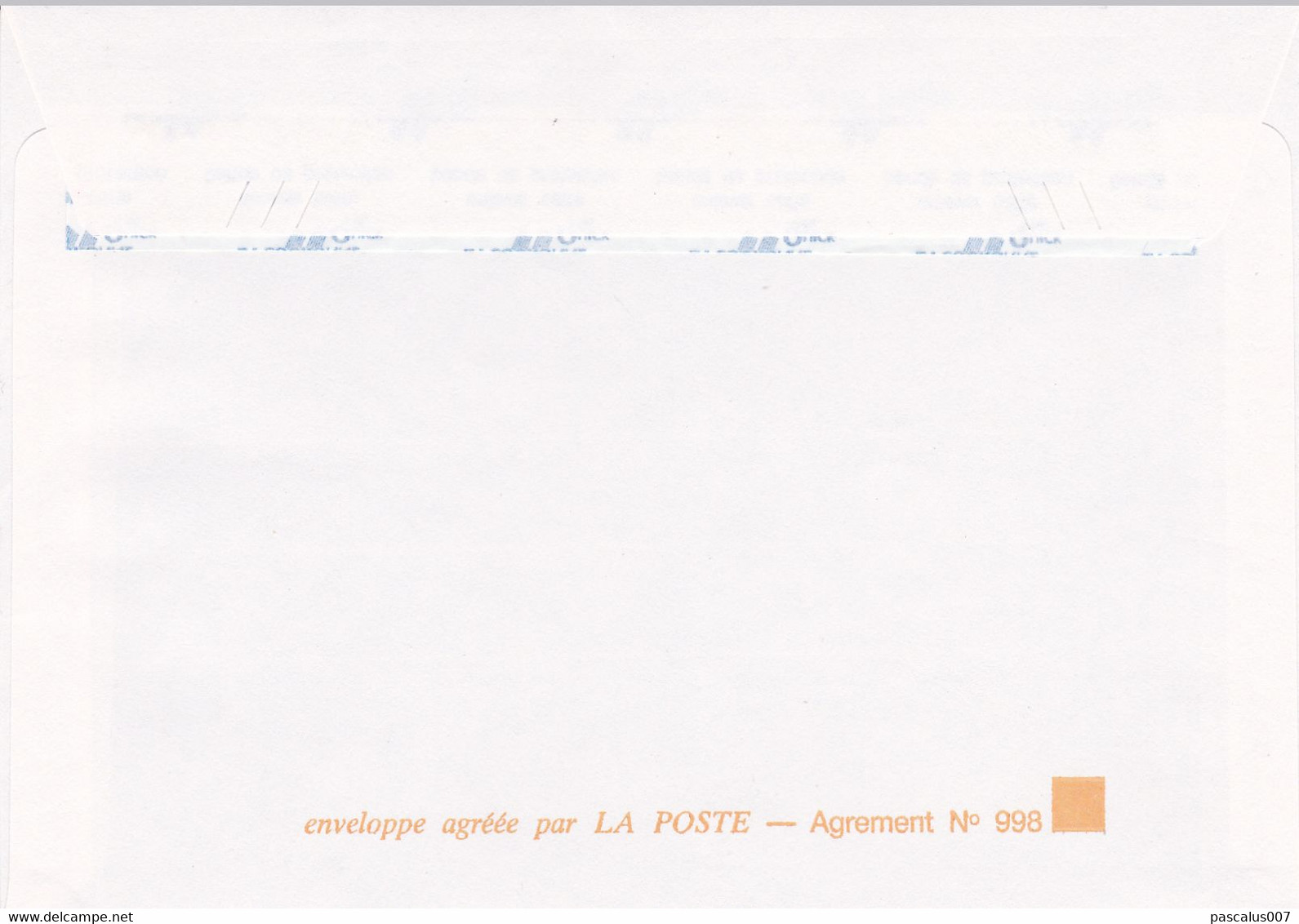 B01-373 5 enveloppes France 1995 Entiers Postaux Divers