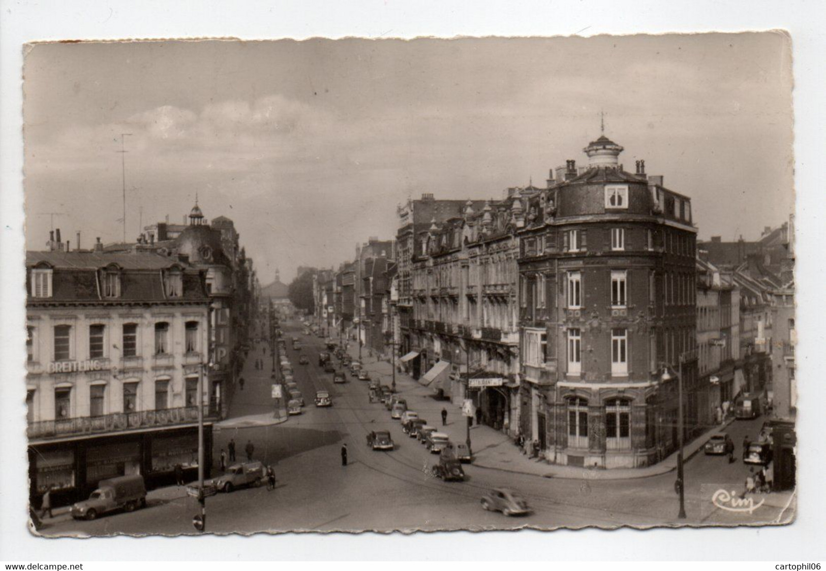 - CPSM ROUBAIX (59) - Avenue Jean Lebas 1956 - Photo CIM 107 - - Roubaix