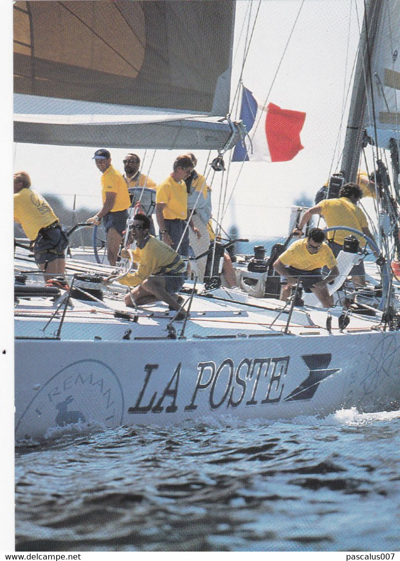 B01-373 2 Cartes Maximum France 1993 Entiers Postaux Maxi Yacht La Poste Whitbread 1993 1994 Fremantie Australie - Colecciones & Series: PAP