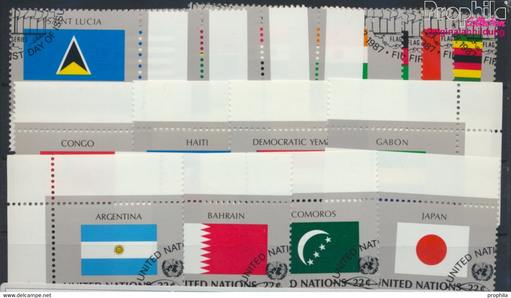 UNO - New York 524-539 (kompl.Ausg.) Gestempelt 1987 Mitgliedsstaaten (9628427 - Oblitérés