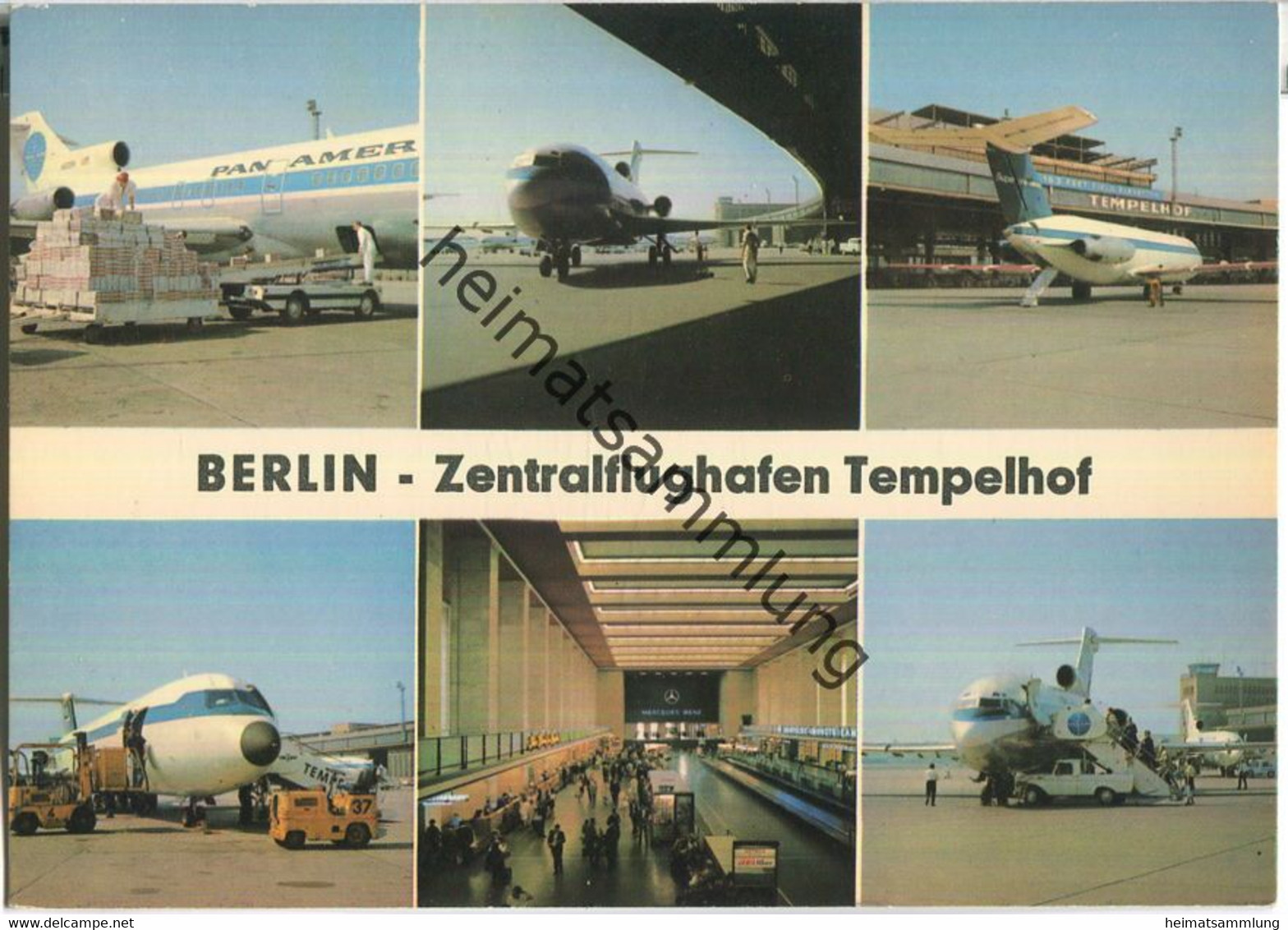 Berlin - Zentralflughafen Tempelhof - Verlag Kunst Und Bild Berlin - Tempelhof