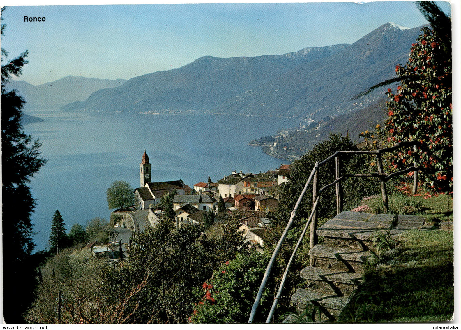 Ronco, Lago Maggiore (1116) * 19. 8. 1983 - Ronco Sopra Ascona