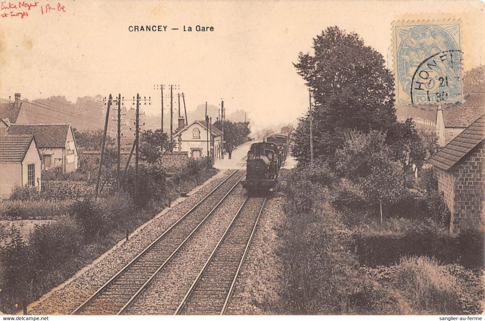 CPA 10 CRANCEY LA GARE - Other & Unclassified