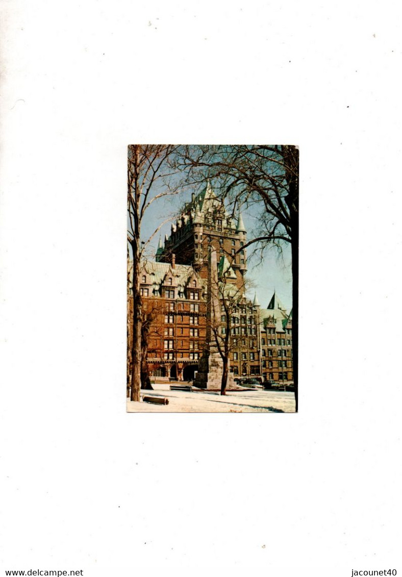 Québec Canada Château De Frontenac Escale Du France Au Canada Le 2 Novembre 1971 - Québec - La Citadelle