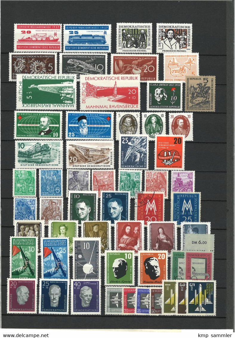 DDR Jahrgang 1957 Komplett Postfrisch (wie Abgebildet) - Ongebruikt