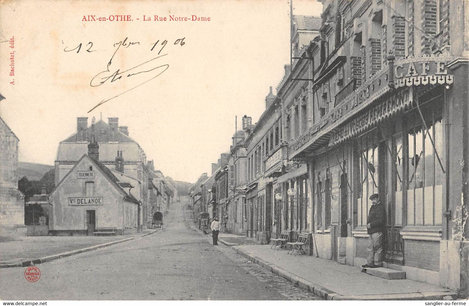 CPA 10 AIX EN OTHE LA RUE NOTRE DAME - Sonstige & Ohne Zuordnung