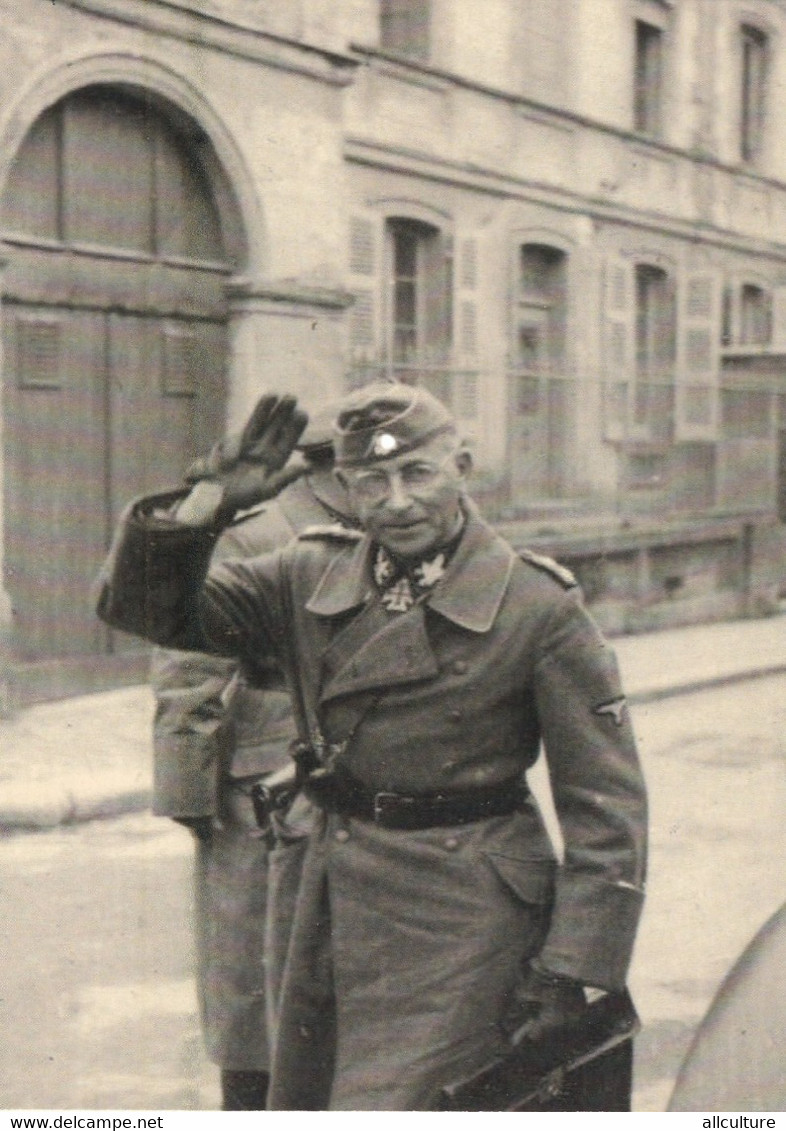 A7175 - PAUL HAUSSER COMMANDER IN THE WAFFEN SS  NAZI GERMAN - Weltkrieg 1939-45