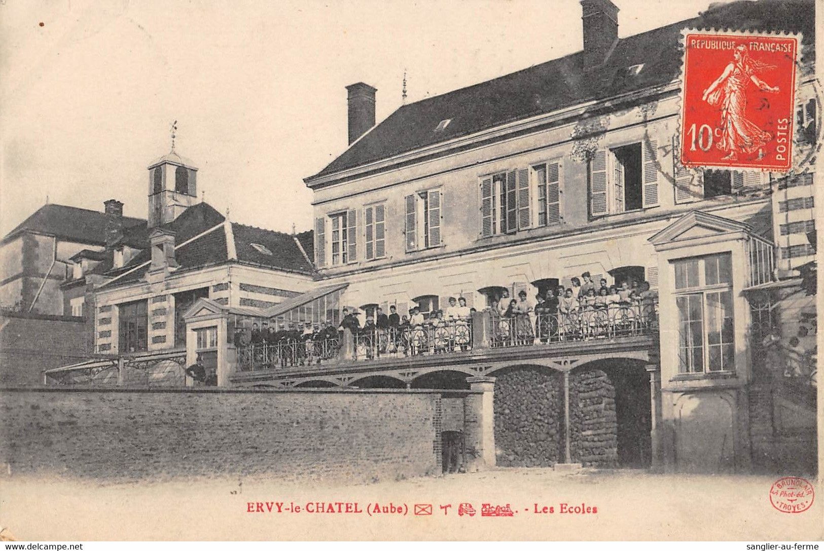 CPA 10 ERVY LE CHATEL LES ECOLES - Ervy-le-Chatel