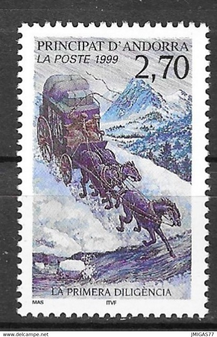 Andorre Français N° 516 - Unused Stamps