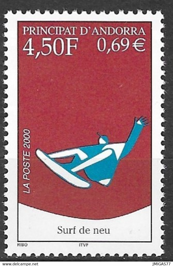 Andorre Français N° 526 - Neufs