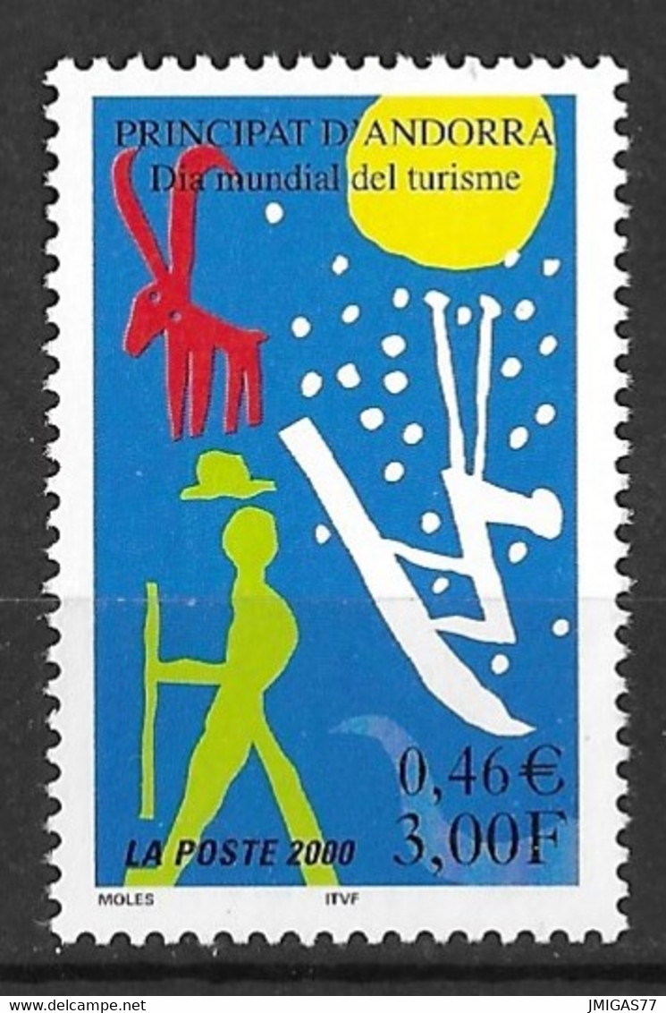 Andorre Français N° 535 - Unused Stamps