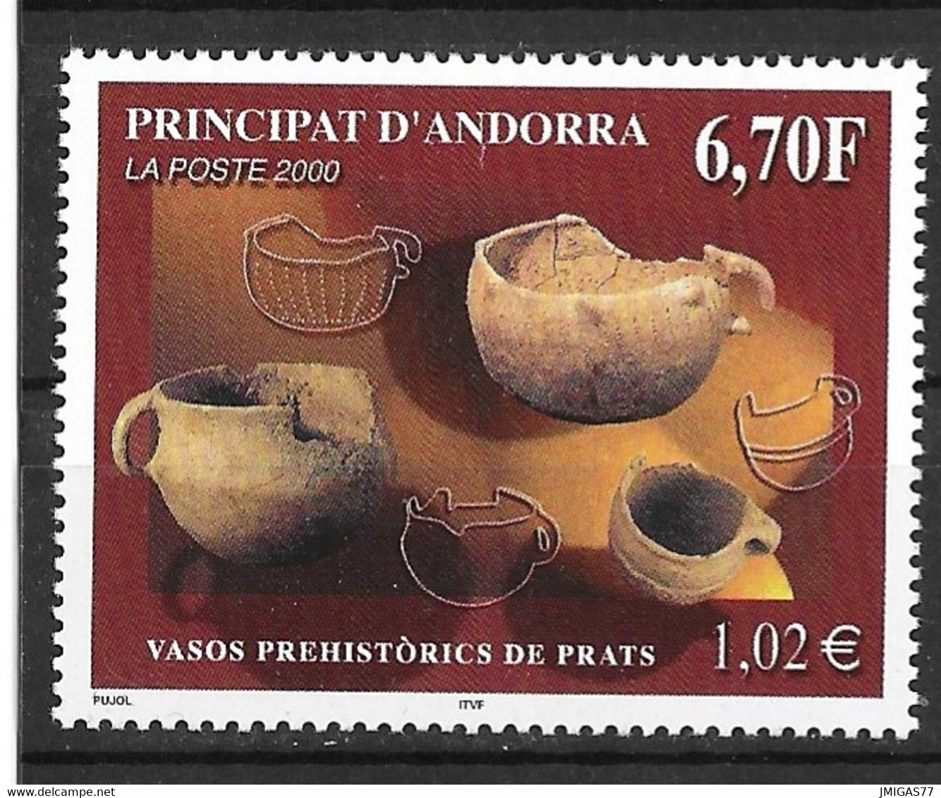 Andorre Français N° 538 - Unused Stamps