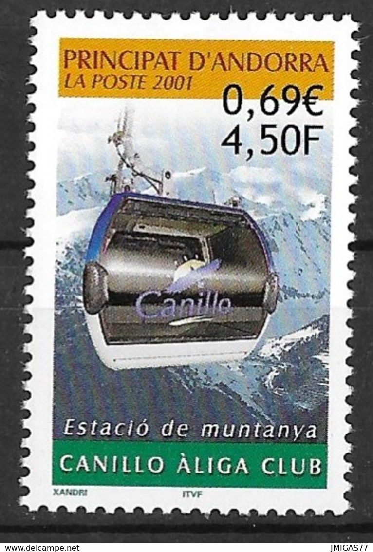 Andorre Français N° 540 - Unused Stamps