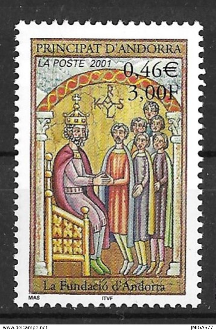 Andorre Français N° 544 - Unused Stamps