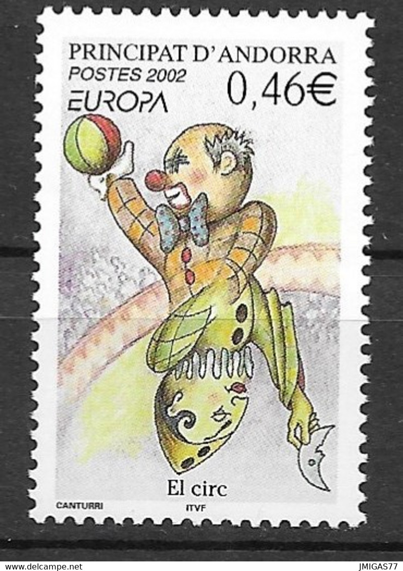 Andorre Français N° 569 - Unused Stamps