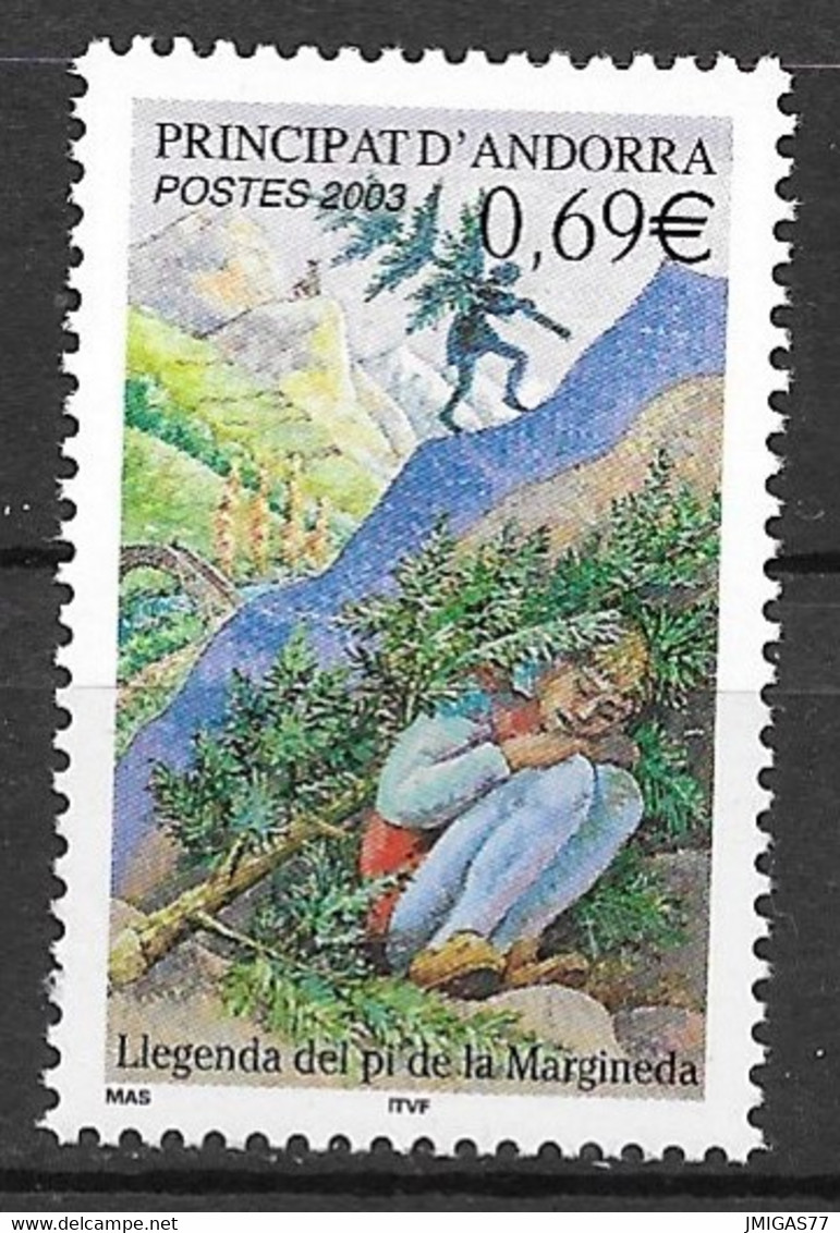 Andorre Français N° 576 - Ongebruikt