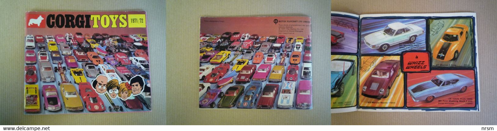 CORGITOYS / Catalogue 1971-1972 - Catálogos