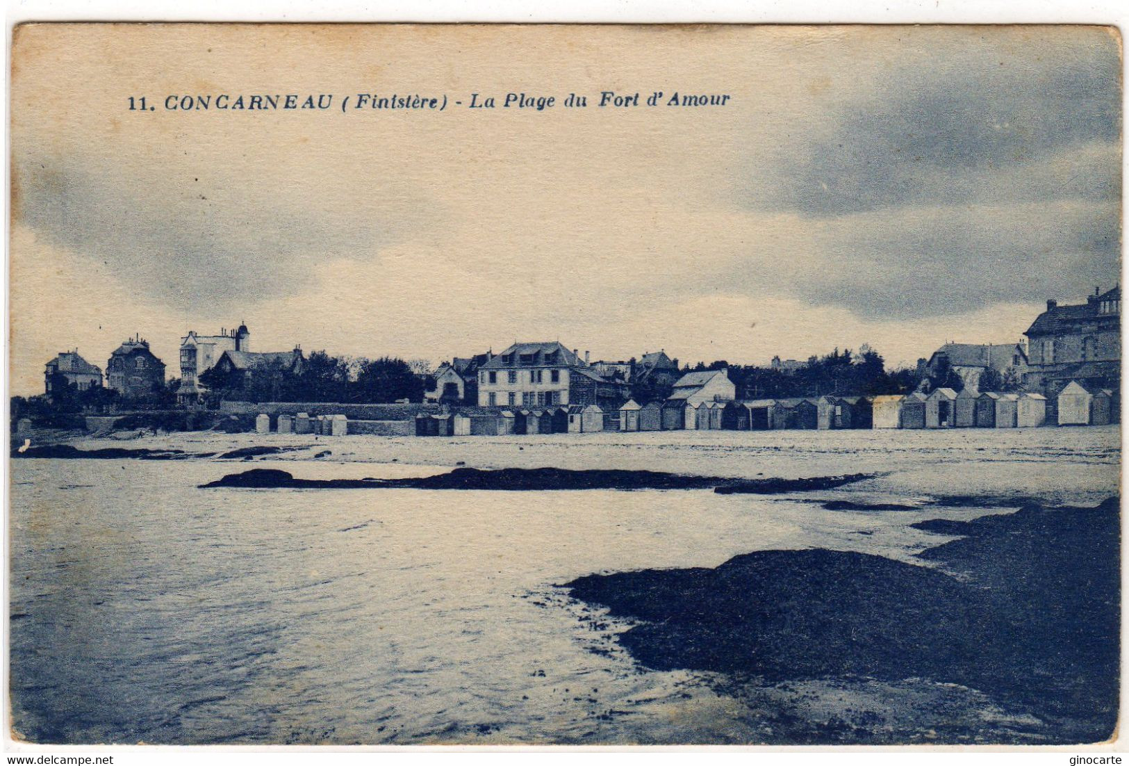 Concarneau La Plage Du Fort D'amour - Concarneau