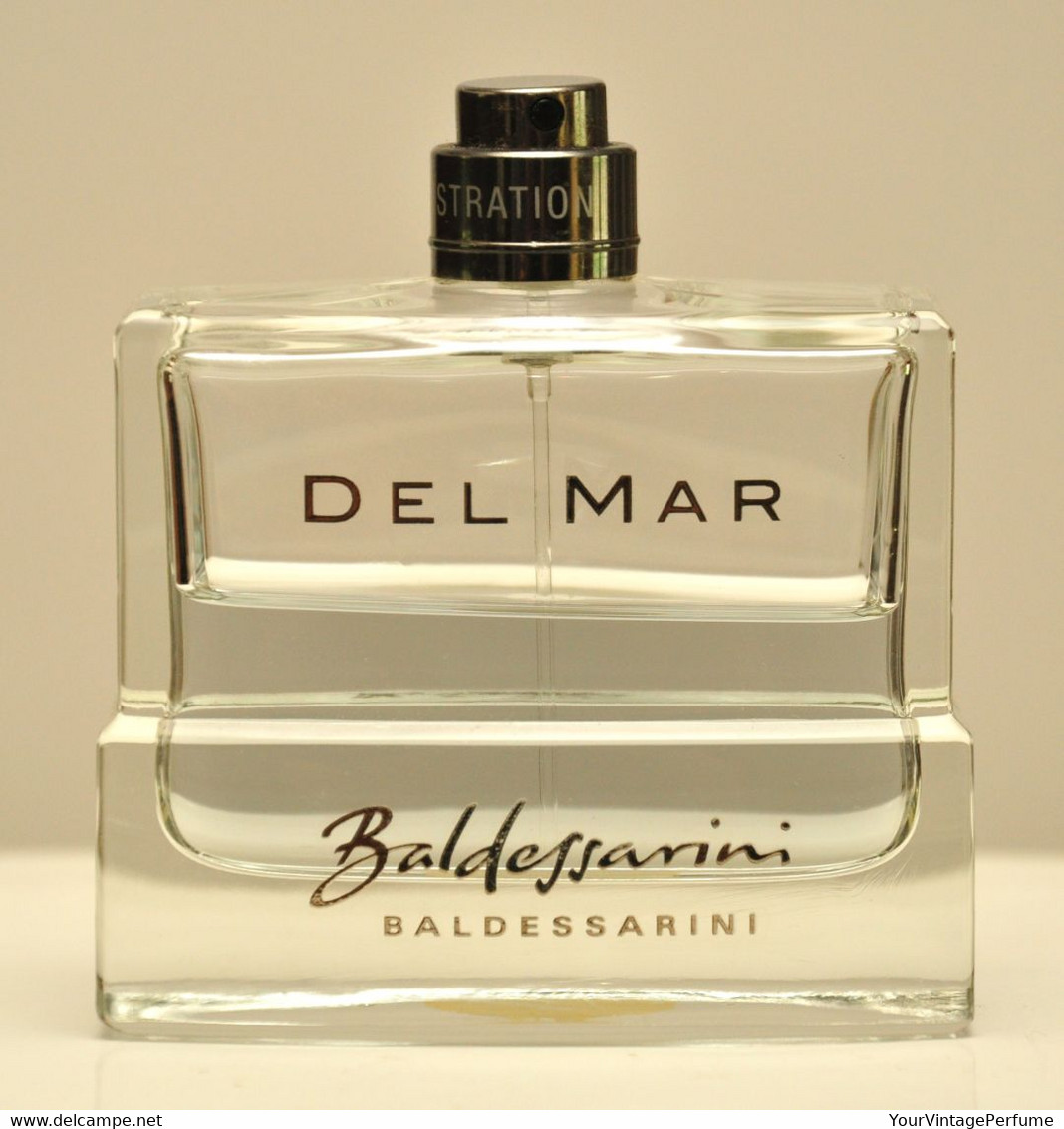 Baldessarini Del Mar​ Eau De Toilette Edt 90ml 3.0 Fl. Oz. Spray Perfume Man Rare Vintage 2005 Used - Hombre