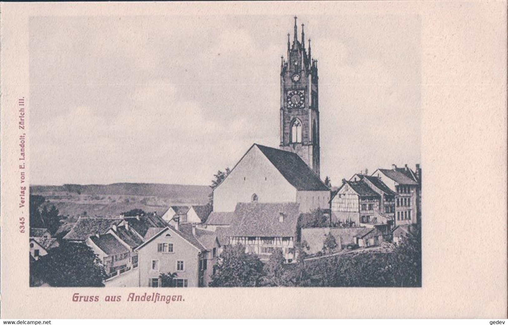 Gruss Aus Andelfingen ZH (6345) - Andelfingen