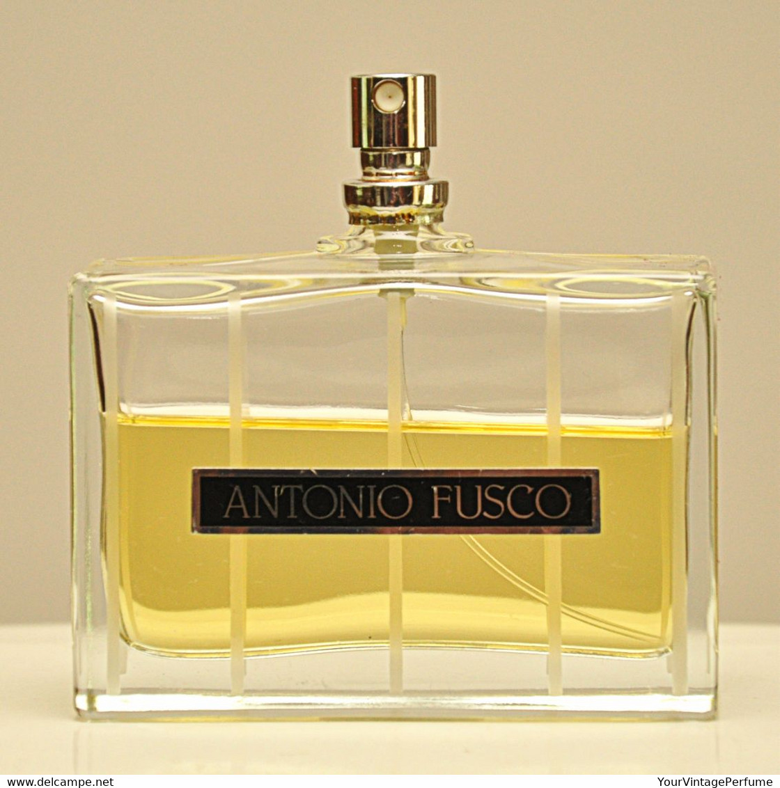 Antonio Fusco Eau De Toilette Edt 100ml 3.4 Fl. Oz. Spray Perfume Men Rare Vintage 2005 Used - Uomo