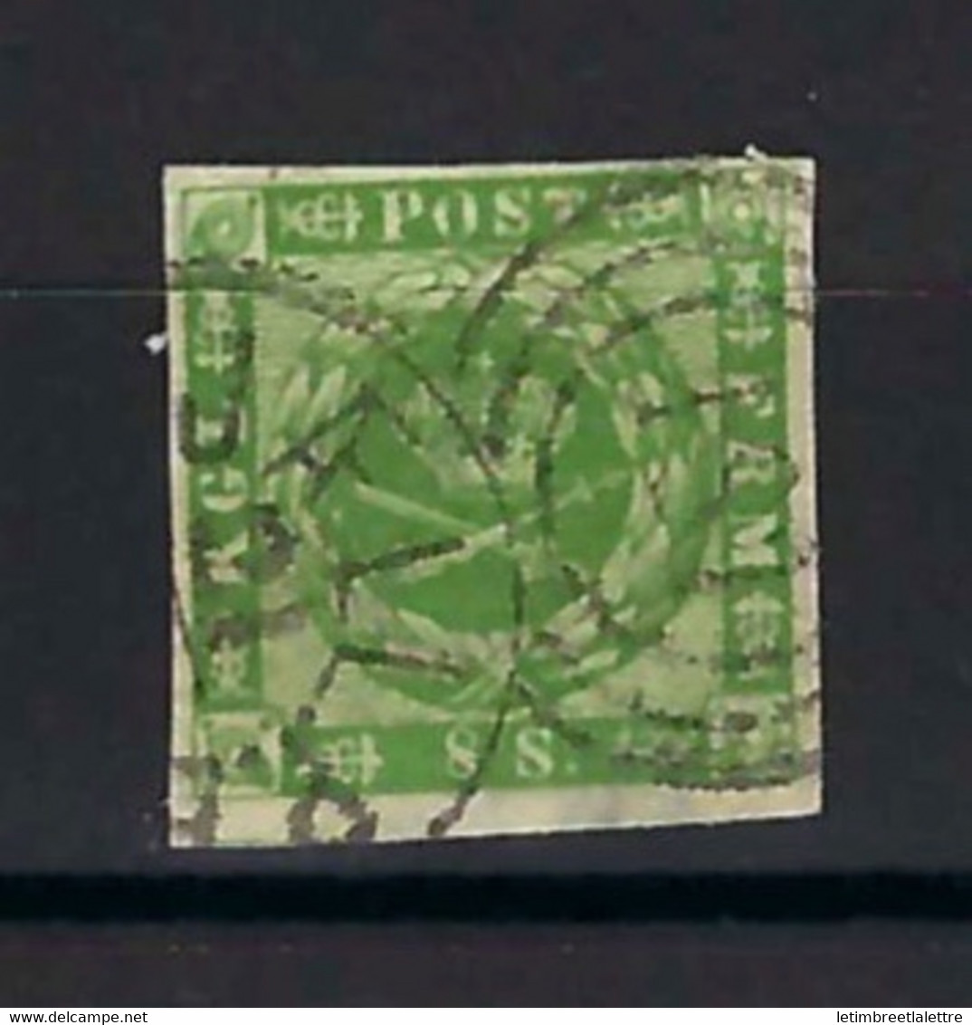 ⭐ Danemark - YT N° 9 - Oblitéré - 1858 / 1863 ⭐ - Used Stamps