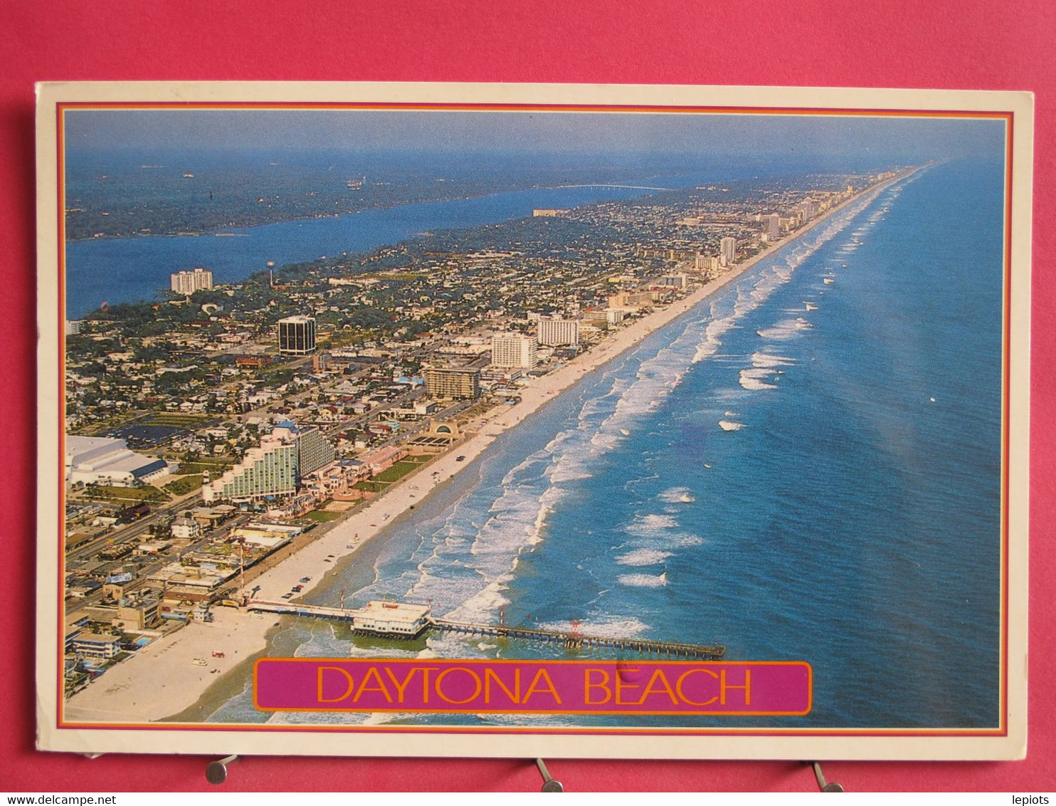 Visuel Très Peu Courant - Etats-Unis - Daytona Beach - Main Street Pier - Joli Timbre - R/verso - Daytona