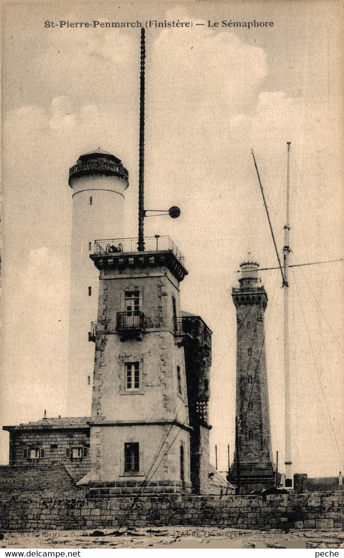 N°83931 -cpa St Pierre Penmarch -le Sémaphore- - Lighthouses